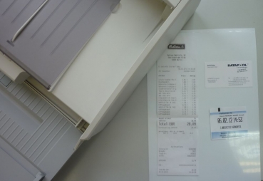 Carrier Sheet (Dokumentenh�llen) f�r schwieriges Beleggut