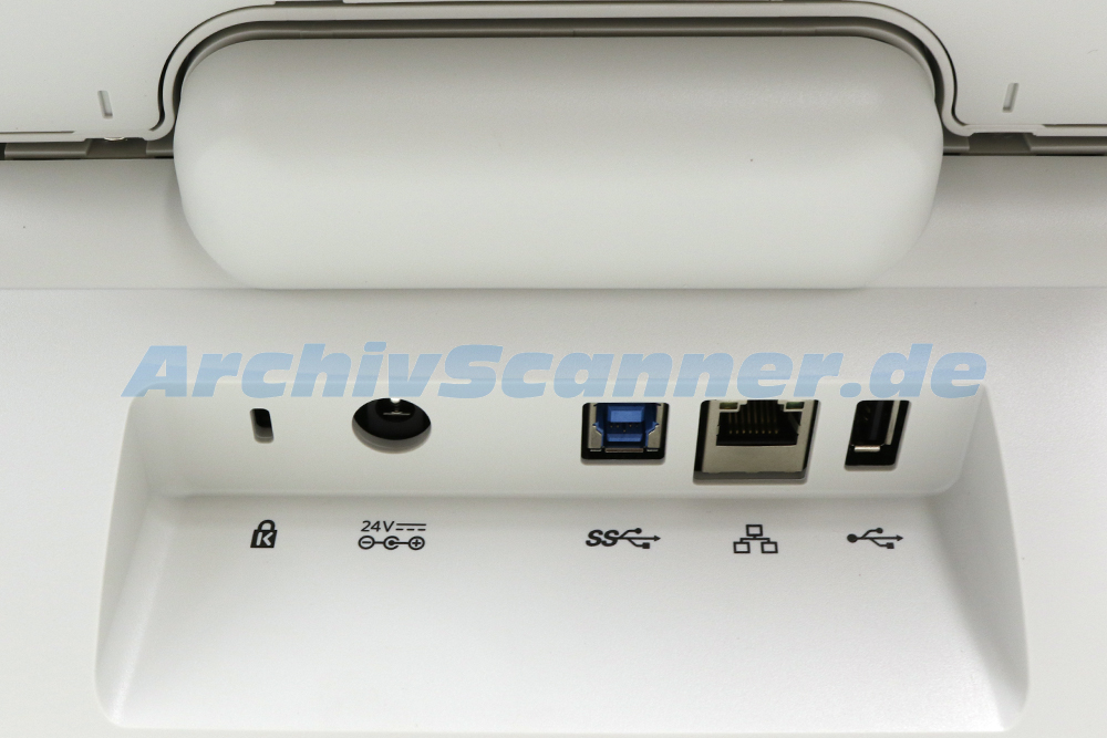 Alaris S2060w Scanner Rückseite