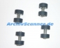 4 x Bremsroller für Fujitsu fi-6130(Z) fi-6140(Z) fi-6230(Z) fi-6240(Z)