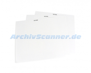 Kalibrierungsblätter für Kodak i4x50, i5000, S2085f, S3000, S5000 Serie