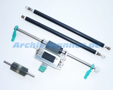 Roller Exchange Kit für Panasonic KV-S2025C, KV-S2026C, KV-S 2028C, KV-S2045C, KV-S2046C, KV-S2048C Schwarz