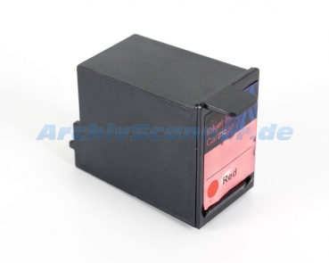 Rote Tintenpatrone für Canon Imprinter