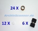 mittleres Rollenset für alle Kodak Ngenuity Scanner Modelle