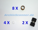 kleines Rollenset fr alle Bell + Howell Ngenuity Scanner Modelle