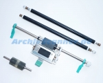 Roller Exchange Kit für Panasonic KV-S2025C, KV-S2026C, KV-S 2028C, KV-S2045C, KV-S2046C, KV-S2048C Schwarz