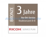 Ricoh 3 Jahre Garantieverlängerung mit Techniker vor Ort Service für Ricoh fi-8x50, fi-8x70